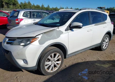 2013 Toyota Rav4 Limited from USA, damaged, VIN 2T3DFREV6DW106284